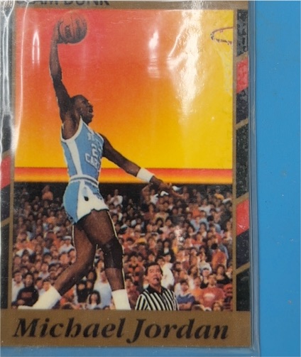 1990 SkyBox Michael Jordan North Carolina Tar Heels — front