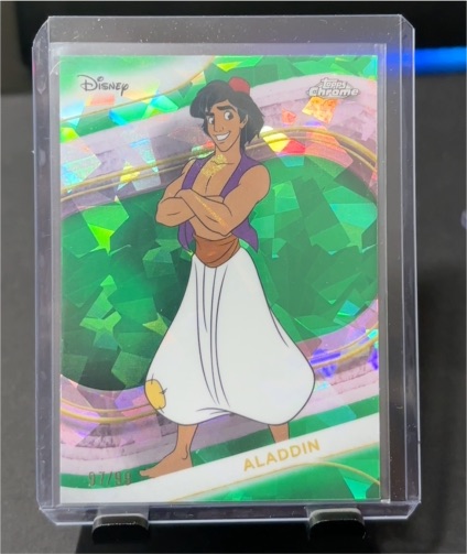 2025 Topps Chrome Disney #184 Aladdin — front
