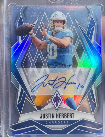 2025 Panini Phoenix #58 Justin Herbert — front