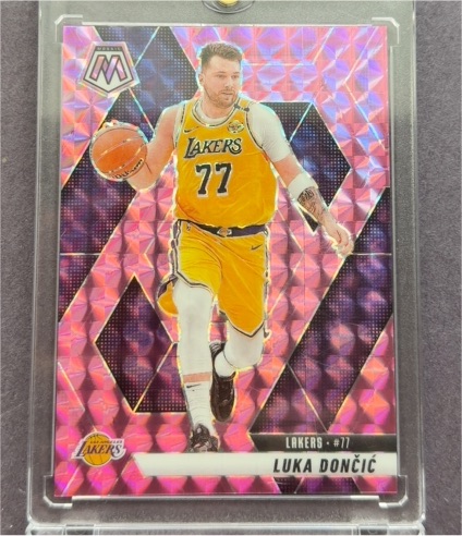 2024-25 Panini Mosaic #100 Luka Dončić — front