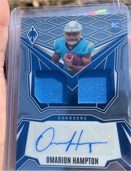 2025 Panini Phoenix #93 Omarion Hampton — front