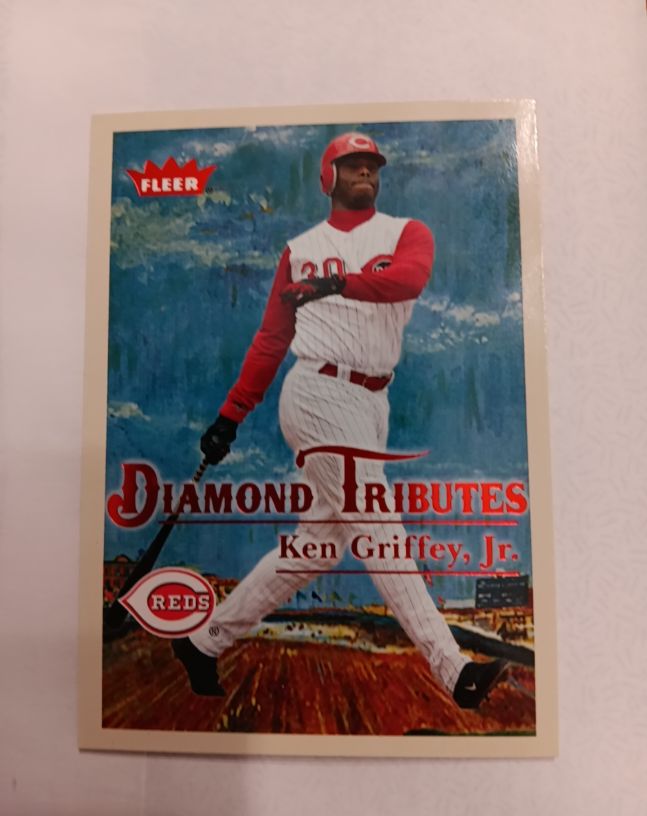2005 Fleer Tradition Diamond Tributes #3 Ken Griffey Jr. — front