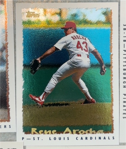 1995 Topps #24 Rene Arocha — front