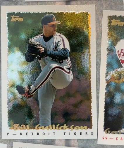1995 Topps #249 Bill Gullickson — front