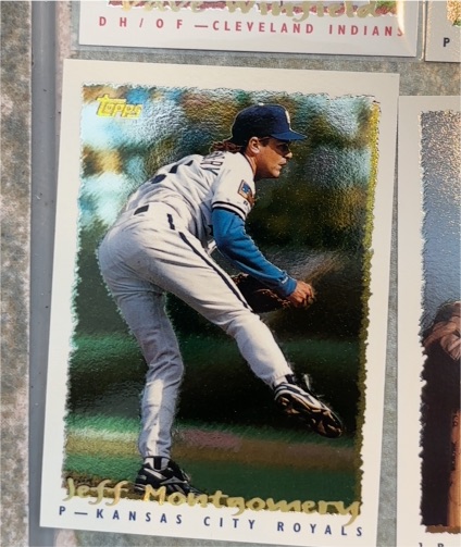 1995 Topps #99 Jeff Montgomery — front