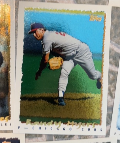 1995 Topps #330 Randy Myers — front