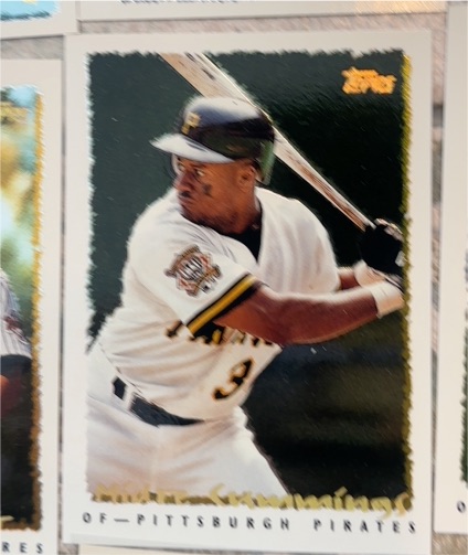 1995 Topps Cyberstats #55 Midre Cummings — front