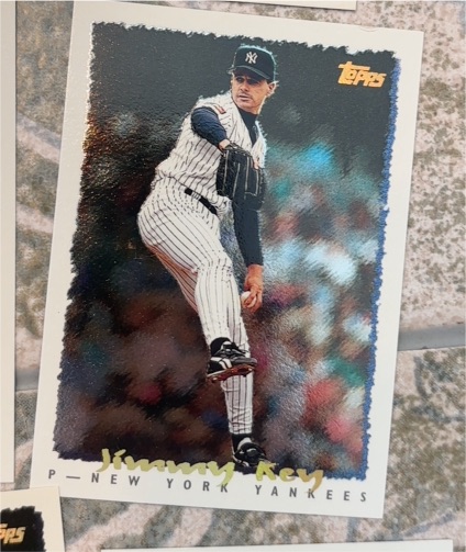 1995 Topps #330 Jimmy Key — front
