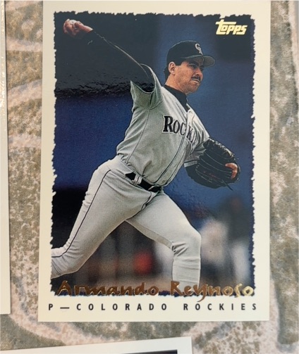 1995 Topps #349 Armando Reynoso — front