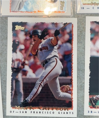 1995 Topps #361 Mark Carreon — front