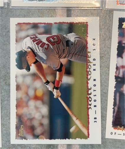 1995 Topps #4 Scott Cooper — front