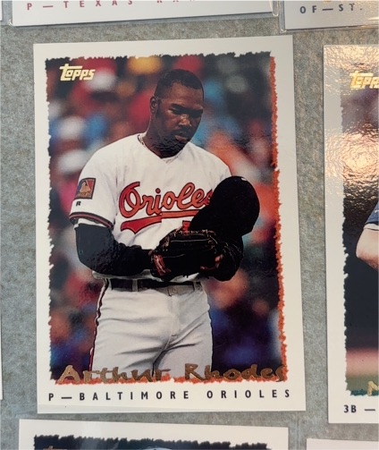1995 Topps #289 Arthur Rhodes — front