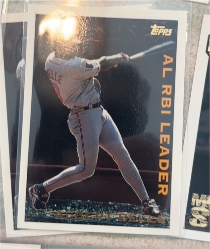 1995 Topps #LL14 Albert Belle — front