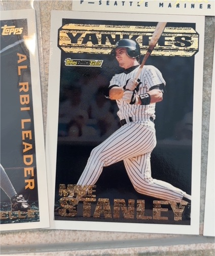 1994 Topps Black Gold #20 Mike Stanley — front