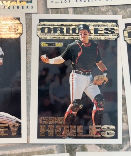 1994 Topps Black Gold #9 Chris Hoiles — front