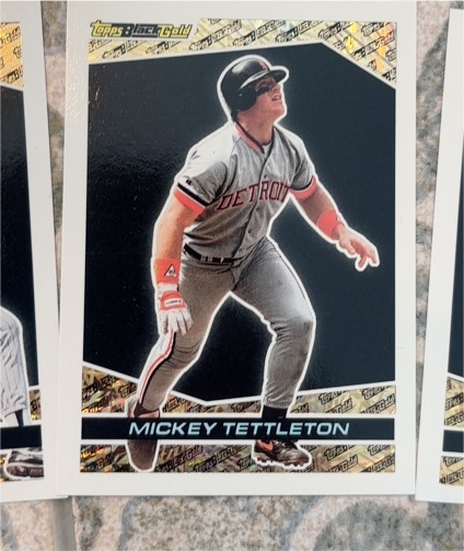 1993 Topps Black Gold #41 Mickey Tettleton — front