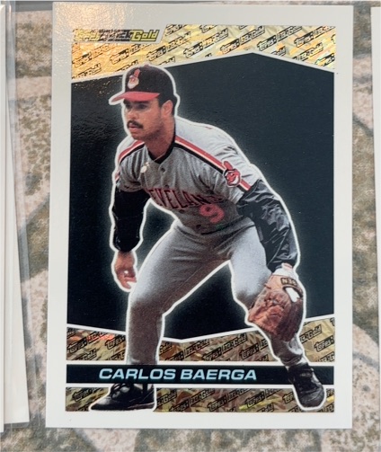 1993 Topps Black Gold #25 Carlos Baerga — front