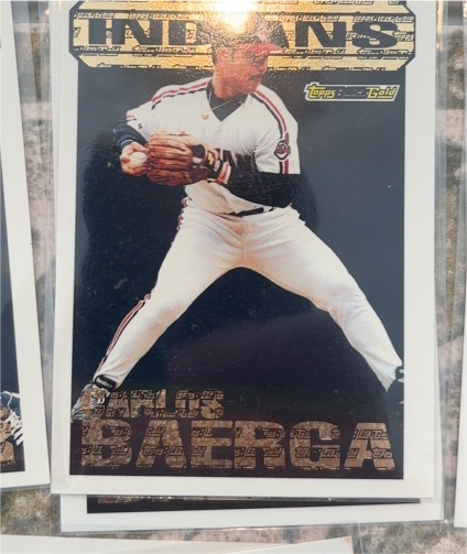 1994 Topps Black Gold #2 Carlos Baerga — front