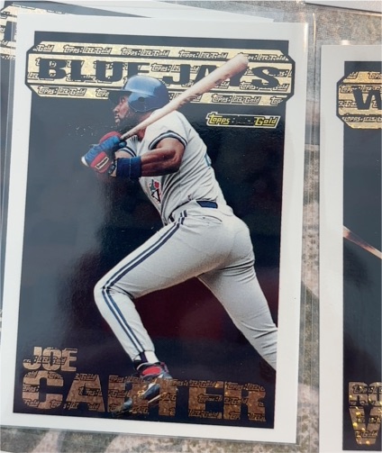 1994 Topps Black Gold #4 Joe Carter — front