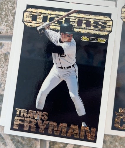1994 Topps Black Gold #6 Travis Fryman — front
