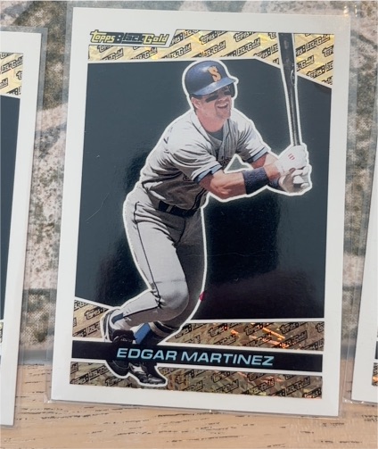 1993 Topps Black Gold #37 Edgar Martinez — front