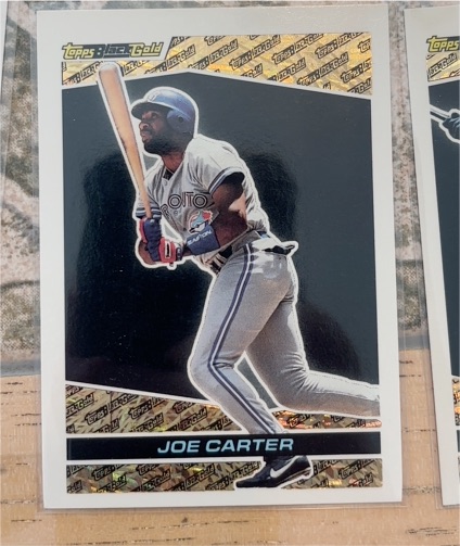 1993 Topps Black Gold #26 Joe Carter — front