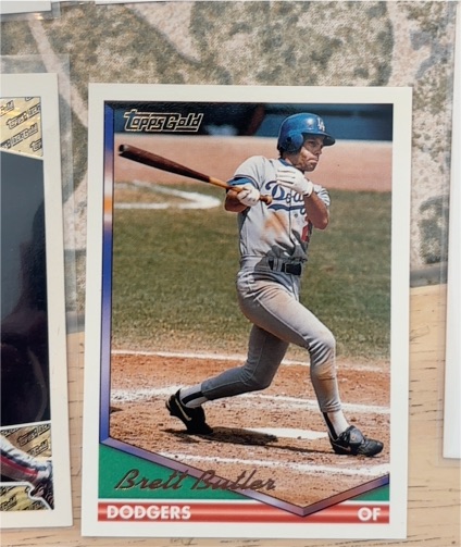 1994 Topps Gold #172 Brett Butler — front