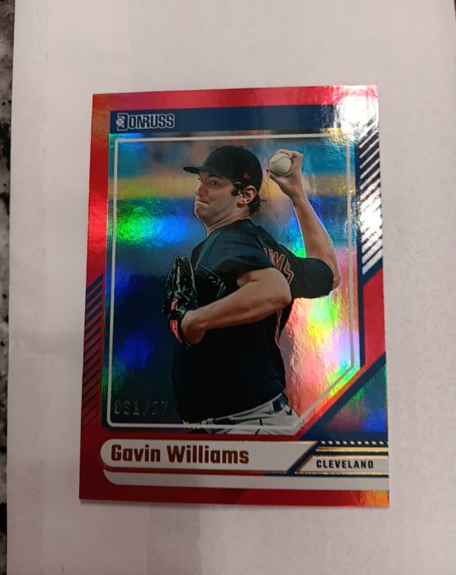 2024 Donruss #45 Gavin Williams — front