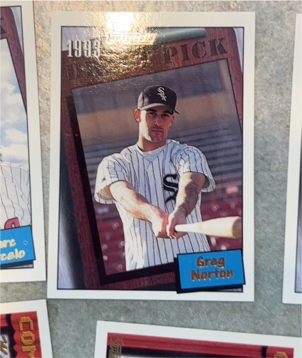 1994 Topps #758 Greg Norton — front