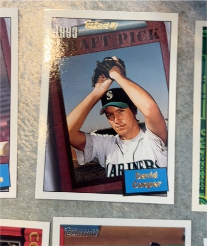 1994 Topps #761 David Cooper — front