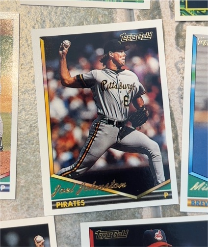 1994 Topps Gold #557 Joel Johnston — front
