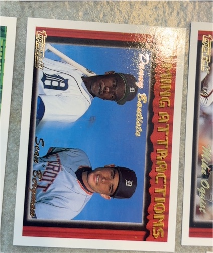 1994 Topps #768 Danny Bautista/Sean Bergman — front