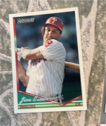 1994 Topps #504 Jim Eisenreich — front