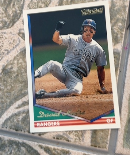 1994 Topps #498 David Hulse — front