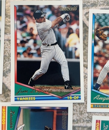 1994 Topps #209 Jim Leyritz — front