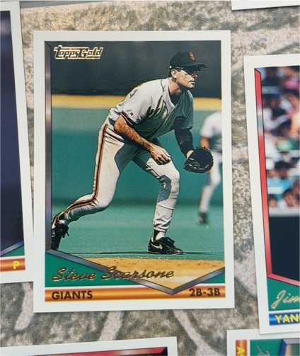 1994 Topps Gold #357 Steve Scarsone — front