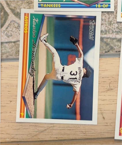 1994 Topps #512 Xavier Hernandez — front