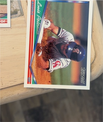 1992 Topps #95 Luis Polonia — front