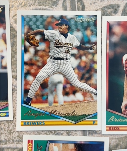 1994 Topps #92 Angel Miranda — front