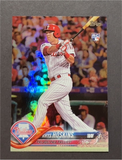 2018 Topps #259 Rhys Hoskins — front