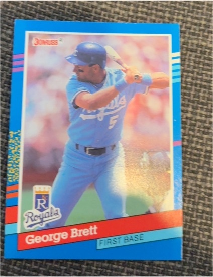 1991 Donruss #201 George Brett — front
