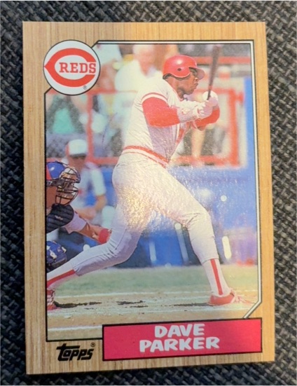 1987 Topps #691 Dave Parker — front