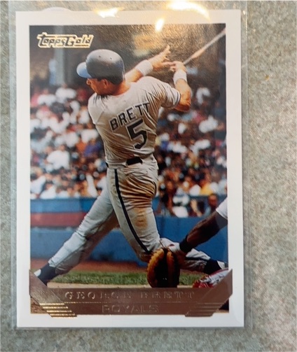 1993 Topps Gold #397 George Brett — front