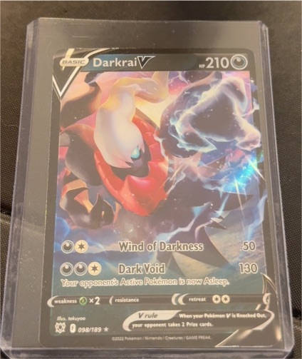 2022 Pokémon TCG Astral Radiance #098 Darkrai V — front