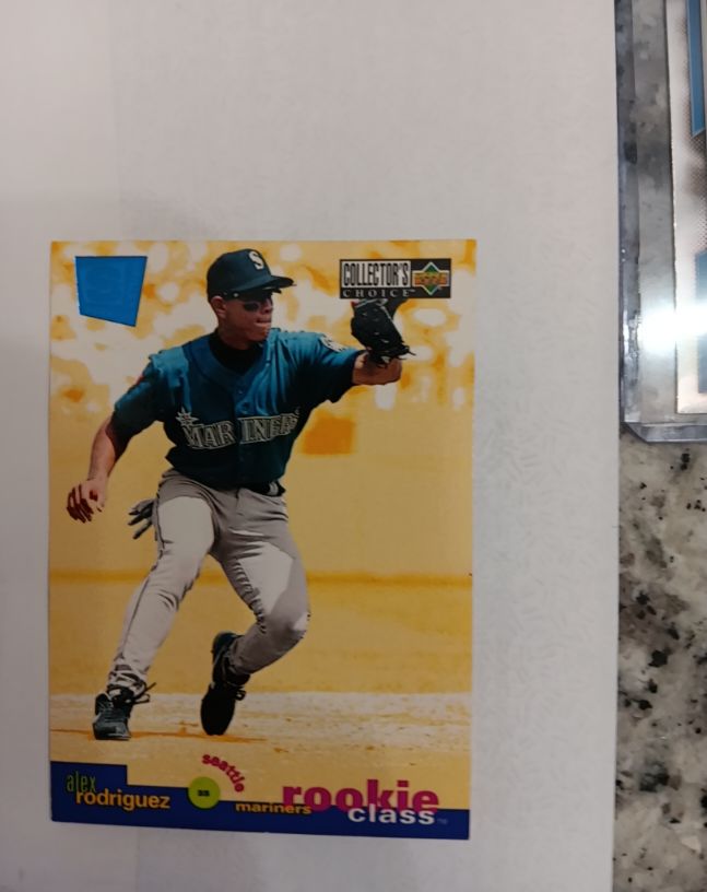 1995 Collector's Choice SE #1 Alex Rodriguez — front