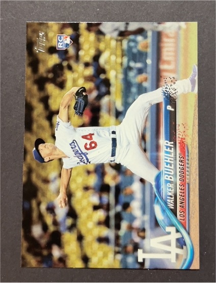 2018 Topps #177 Walker Buehler — front