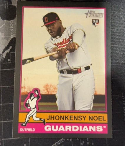 2025 Topps Heritage #79 Jhonkensy Noel — front