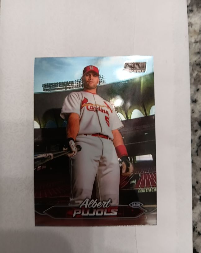 2024 Topps Stadium Club Chrome #261 Albert Pujols — front