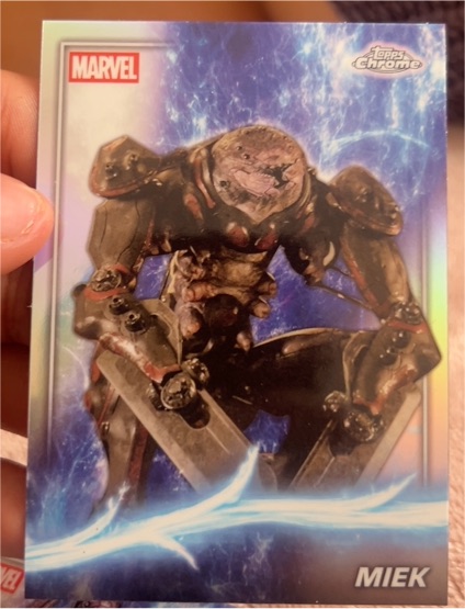 2025 Topps Chrome Marvel Studios #78 Miek — front