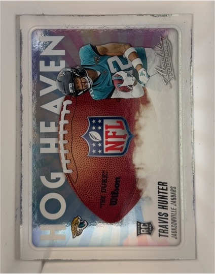 2025 Panini Absolute Hog Heaven #HH-THR Travis Hunter — front